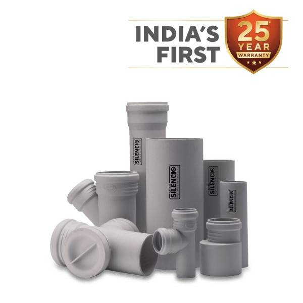 Silencio High-Density Low Noise PP Drainage System