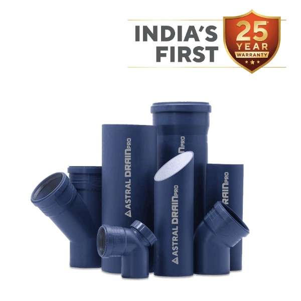 Drain Pro
Advanced PP SWR Drainage Pipes With 3 Layer Technology