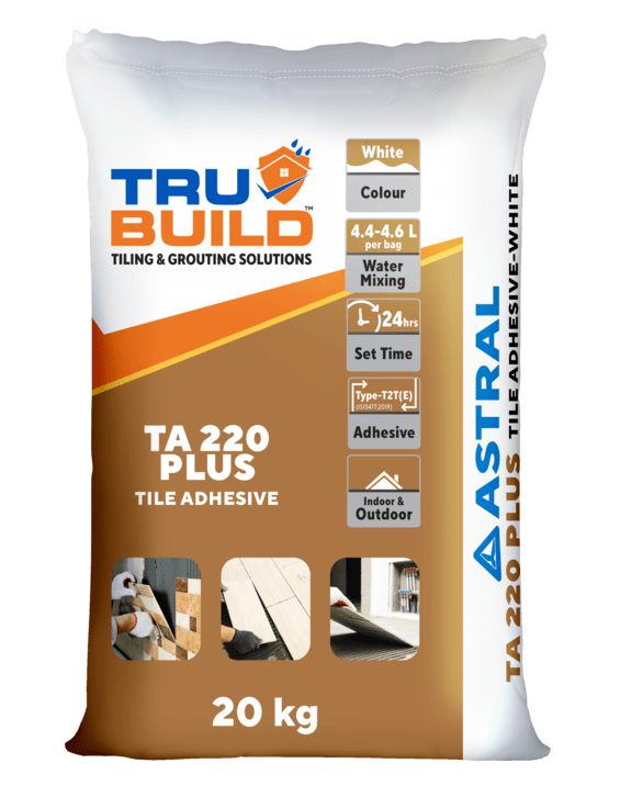 Trubuild Tile Adhesive TA 220 Plus White