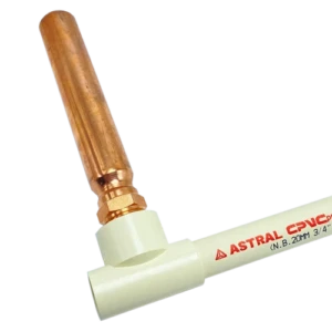 Water Hammer Arrestor Protects piping system from hydraulic shocks